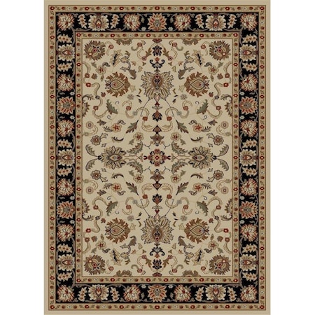 Concord Global Trading 9 ft. 3 in. x 12 ft. 6 in. Ankara Agra Ivory 65128