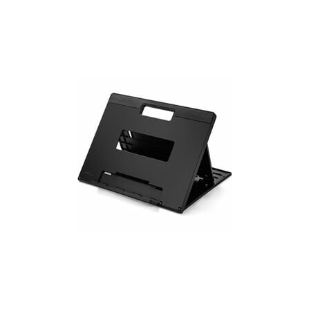 Kensington SmartFit Easy Riser Laptop Cooling Stand, 13 x 9.5 x 0.8-7.1, Black, Supports 8 lbs K50422WW