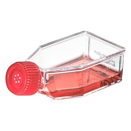 Zoro Select Plastic Flasks, Colorless, PK200 TC-FLSK-25-V