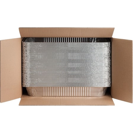 Genuine Joe Full Size Disposable Aluminum Pans, 50PK GJO10703