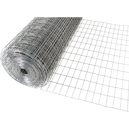 Unbranded 48'' H.x100 ' L., 2x4 Zinc-Coated Galvanized Welded Wire Fence 718049