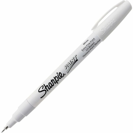 Sharpie Liquid Paint Marker, White, Fiber, PK12 35531