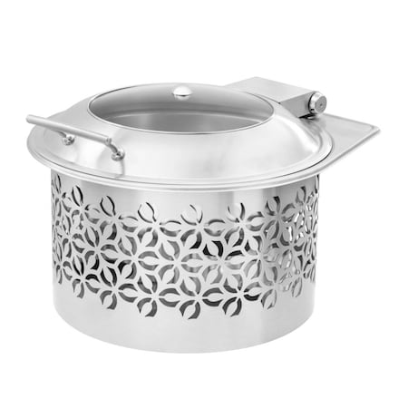 Rossetto Rosseto  Round Iris Stainless Steel Warmer with Soft Closing Lid, 2PK SM288