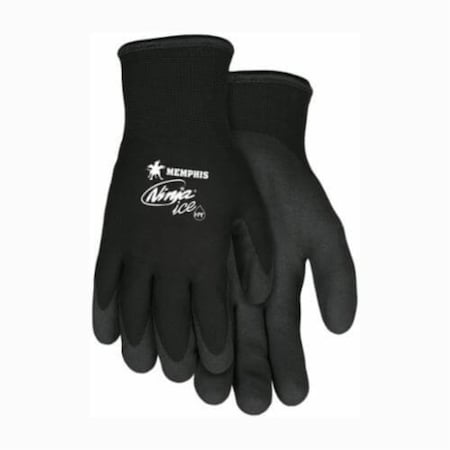 Mcr Safety Dipped Insulated General Purpose Gloves, Coated, Standard Finger Style, X-Large, Palm N9690XL