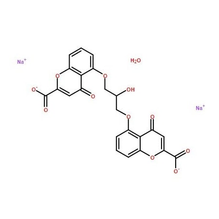 Ak Scientific Cromolyn disodium salt hydrate (25g), CAS 15826-37-6 2339AH-25g
