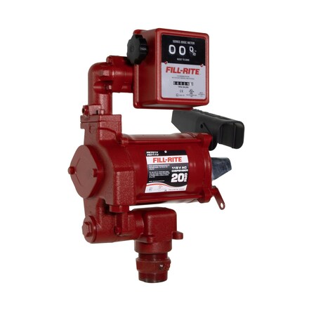 Fill-Rite Electric Drum Pump, Cast Iron, 115 V AC FR701VN