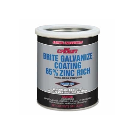 Crown Galva Bright Premium, 1 Quart Can, 4PK 205-7008Q