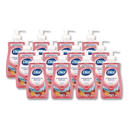 Dial Antibacterial Liquid Hand Soap, Pomegranate Tangerine Scent, 11 oz, PK12 17000 20943