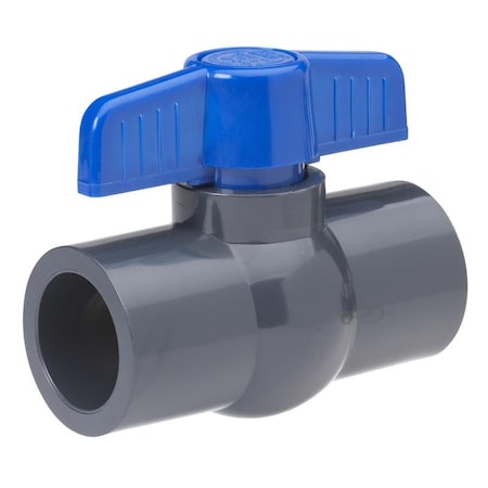 Homewerks 1-1/2 in. PVC Slip Ball Valve Full Port T-Handle VBVP80E7