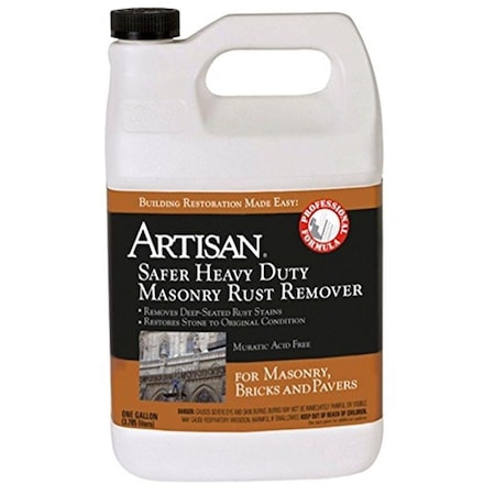 Chemique Artisan 1-Gal. Safer Heavy Duty Masonry Rust Remover CHEM-ARTISAN-HDRUSTREMOV1GAL