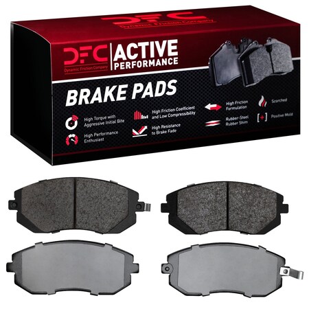 Dfc Active Performance, Disc Brake Pad Set,  1115-0929-00