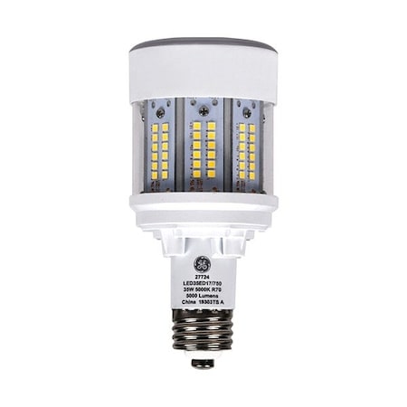 Ge Lamps LED Bulb HID, 2 5/8 in dia., 5 1/2 in L LED45ED17/750