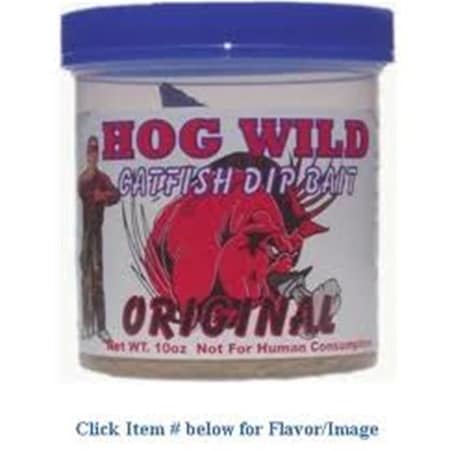Magic Bait Hog Wild Dip Bait Original-Liver Dip Bait, 10 oz. MHWDB10