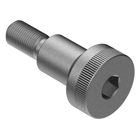 Ampg Cap Head Shoulder Bolts Knurled Hex Drive Coarse Thread 10.0 mm x 30.0 mm Titanium BLTS18-M100-0300TP