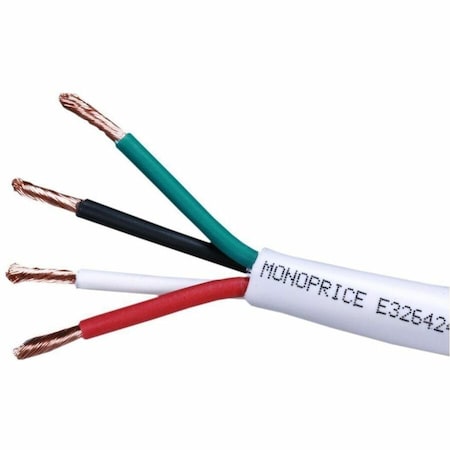 Monoprice Cl3 Rated 4-Conduct Speaker Wire_ 1000Ft 16077