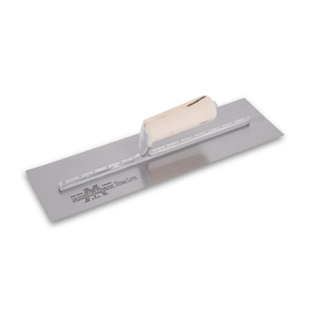 Marshalltown Concrete Finishing Trowel, High Carbon Steel Trowel, Concrete Trowel, 16 x 4 inch Trowel MX66