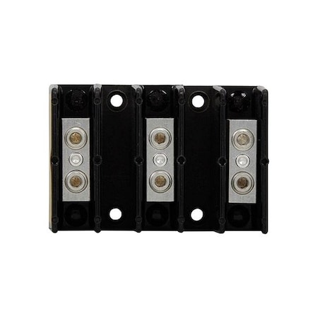 Eaton Bussmann PowerDistributionBlock, 175A, 600V, 3Poles PDB204-3