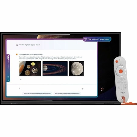 Newline 98IN Q PRO SERIES BUNDLED WITH MERLYN AI REMOTE & 1 YEAR SUBSCRIPTION TT-9824QP-AI1