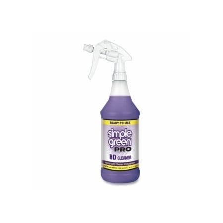 Simple Green Pro HD Heavy Duty Cleaner, 32 oz, Spray Bottle, 12PK 676-2110101203032