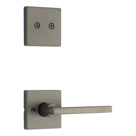 Kwikset Residential Handlesets Dummy Gunmetal 973HFLSQT-18G