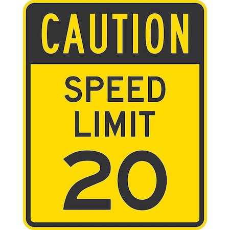 Lyle Caution Speed Limit 20 G-14110-HI_24x30