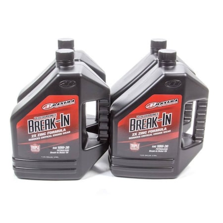 Maxima Racing Oils 39-109128 Performance Break-In Motor Oil ZDDP 10W30 Conventional - 1 gal. MAX39-109128