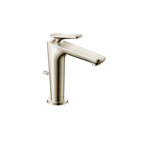 Axor Citterio C Single-Hole Faucet 125 CoolStart with Pop-Up Drain, 1.2 GPM in Polished Nickel 49030831