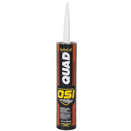 Graco 10 Oz OSI 827837 Clear Quad Window, Door & Siding Sealant 245525