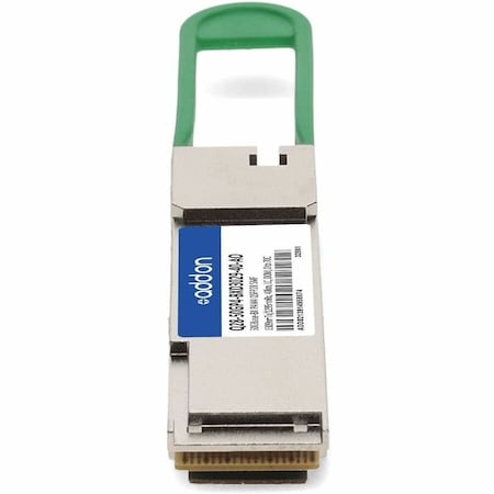 Add-On MSA AND TAA COMPLIANT 50GBASE-BX PAM4 QSFP28 TRANSCEIVER SMF, 1309NMTX/12 Q28-50GP4-BXD3029-40-AO