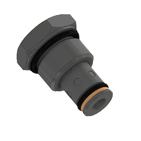Parker Check Valve, 21 gpm, Zinc Coated D02B2-0.2N