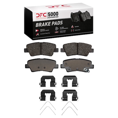 Dfc 5000 Advanced Disc Brake Pad Set,  1551-2098-01