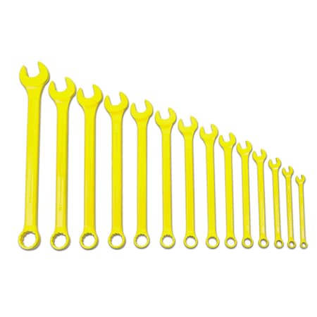 Williams Williams Super Combo Wrench Set, Yellow, 14 pcs, SAE JHWWS1172YSC