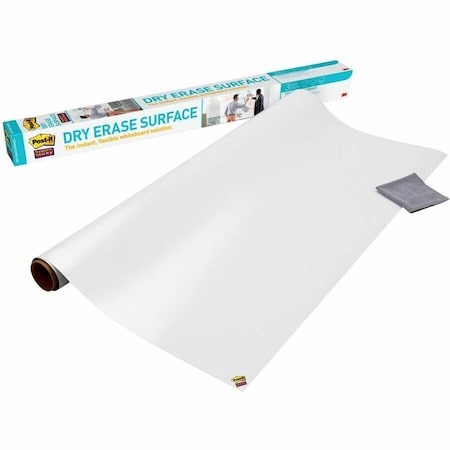 Post-It Board, Dryerse, Film, 6X4, White, 72"x48", Dry Erase, 72", 48", White DEF6X4