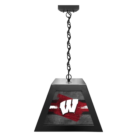 Holland Bar Stool University of Wisconsin Pendant Box Light BxLM1