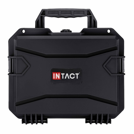 Eylar Intact 13.8in Stacker Series Compact Hard Gear Case with Foam Black NG00011-BLK