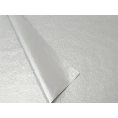 Nashville Wraps Metallic Silver & Silver Tissue, 20x30, 100PK P957