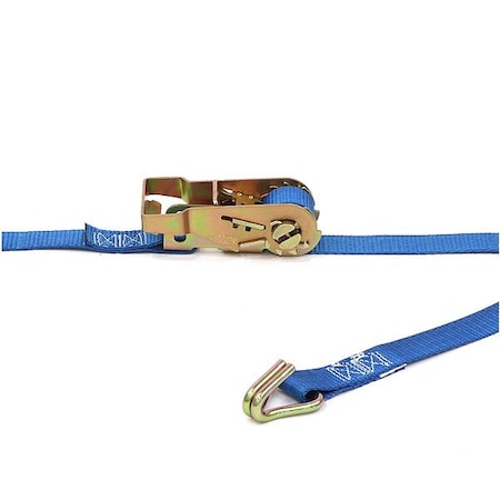 Kinedyne Tie-Down Strap, Blue, 2505 lb., 20 ft. 712081PKGRA