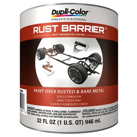 Vht Rust Treatment Rust Barrier Use To Prevent Rust on Bare Metal/ Rusted Surface; 1 Qt Can; Single RBQ100
