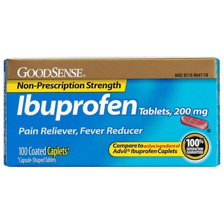 Geiss Destin & Dunn Ibuprofen, 200mg, 100PK 00113064778