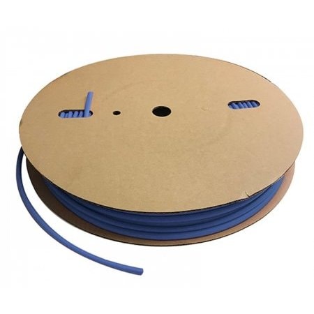 Kable Kontrol 3:1 Heat Shrink Tubing - Single Wall Polyolefin - 1in ID - 100 FT - Blue HS3382-SP-BL