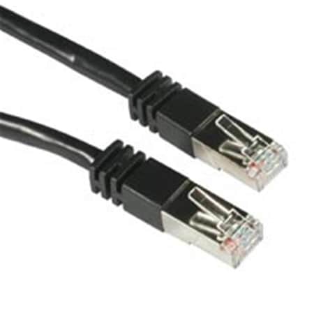 Fasttrack 5ft SHIELDED CAT 5E MOLDED PATCH CABLE BLACK FA257202