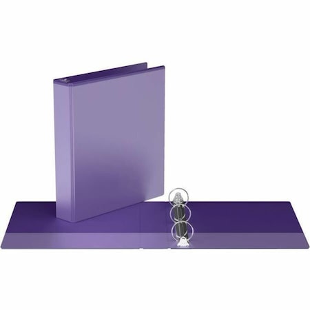 Davis Group Easyview Premium, Round Ring, Customizable, View Binder, (Purple, 1.5"), PK6 8412-69-06