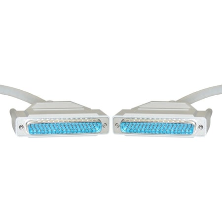 Cable Wholesale Serial Cable, DB37 Male, rated, 37 Conductor, 1:1, 10 foot 10D4-01110