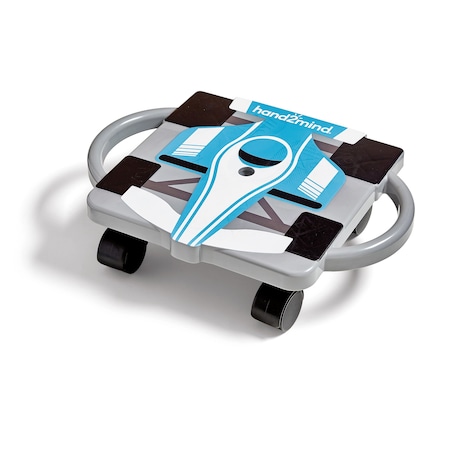 Hand2Mind Speedway Racer Scooter Board, Light Blue 97576