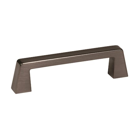 Amerock Blackrock 3-3/4 inch 96mm Center-to-Center Gunmetal Cabinet Pull 2000646