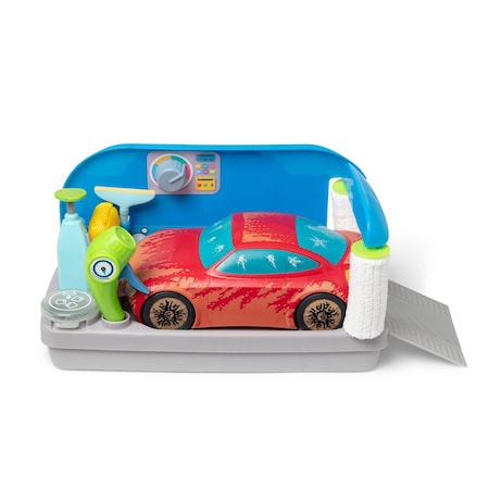 Melissa & Doug Spray & Shine Car Wash Play Set 51244
