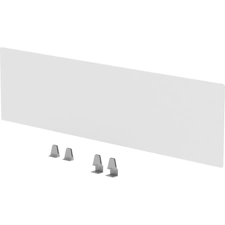 Lorell Relevance Series Modesty/Privacy Panel, 59" x 15.8", Use with 71.625 Desks LLR16221