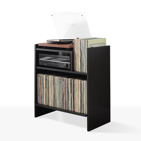 Crosley Portland Record Player Stand CF1145-BK
