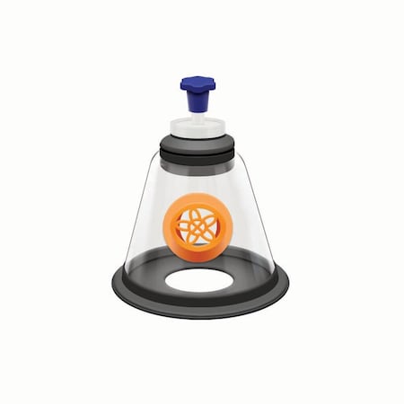 Jorgensen Laboratories Oxygen/Rescue Mask - 2.98"H x 2.96"W J0299C