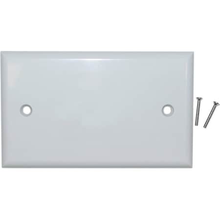 Cable Wholesale Wall Plate, White, Blank Cover Plate 200-258WH